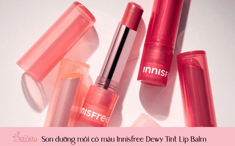 Son dưỡng môi có màu Innisfree Dewy Tint Lip Balm