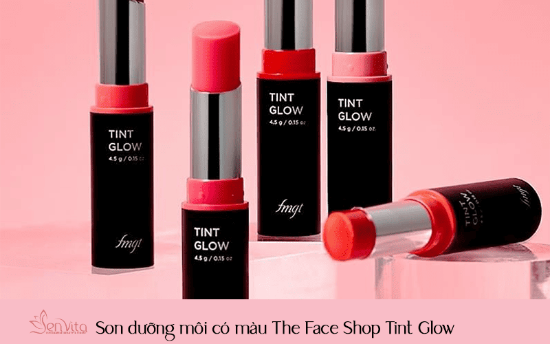 Son dưỡng môi có màu The Face Shop Tint Glow