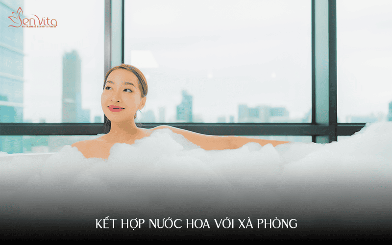 Kết hợp nước hoa với xà phòng