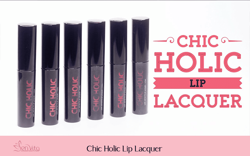 Son kem lì Chic Holic Lip Lacquer