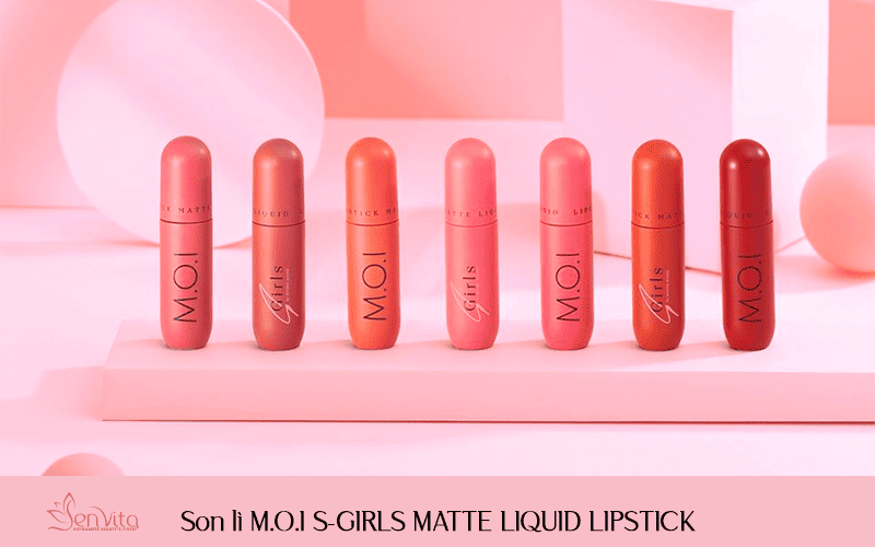 Son lì M.O.I S-GIRLS MATTE LIQUID LIPSTICK