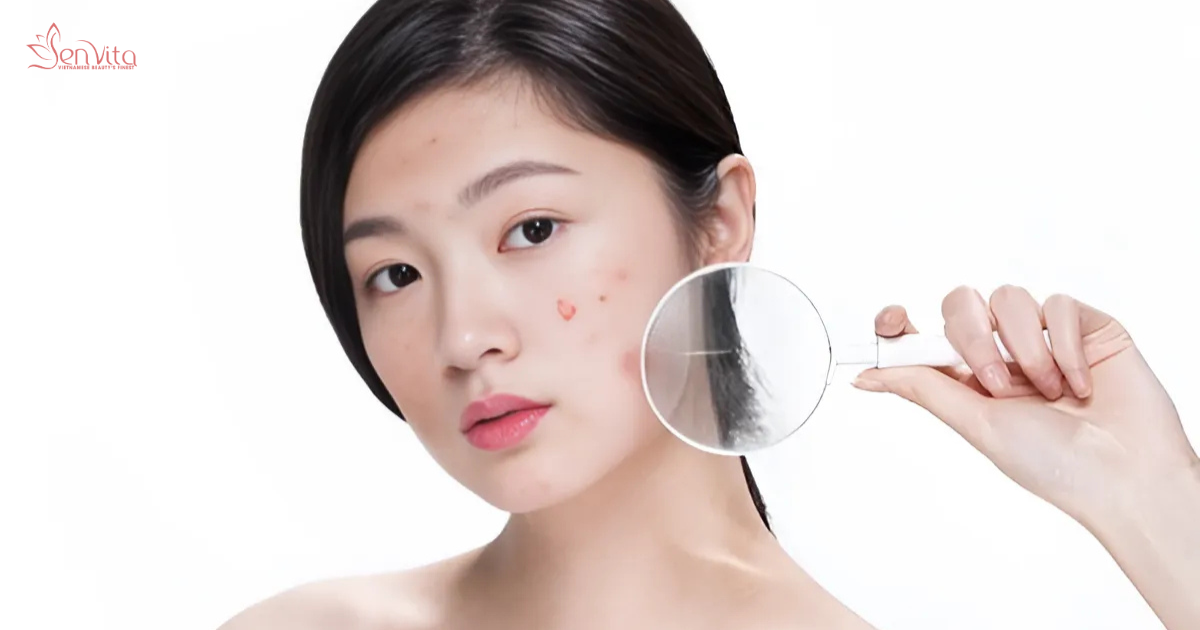 Giữ cho làn da luôn sạch thoáng để mụn không có cơ hội xuất hiện
