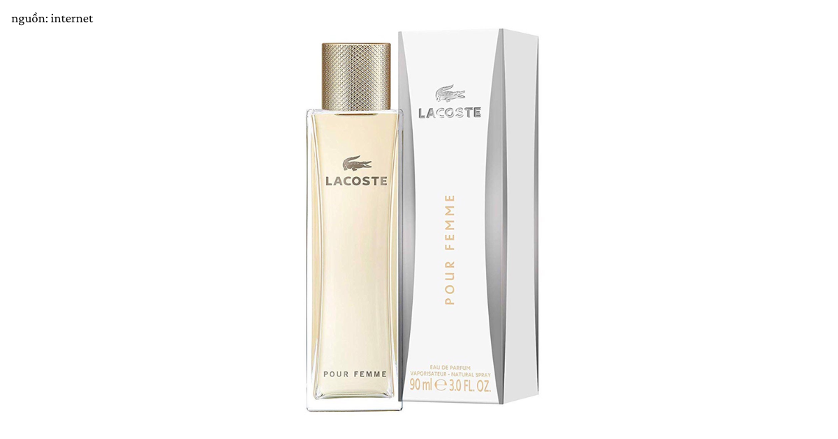 Vẻ thanh lịch và nữ tính tinh tế trong Lacoste Pour Femme EDP 90ml