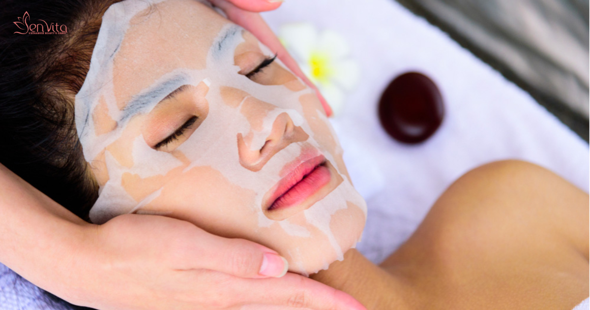 Thư giãn trong khoảnh khắc tinh chất thẩm thấu sâu vào từng tế bào da