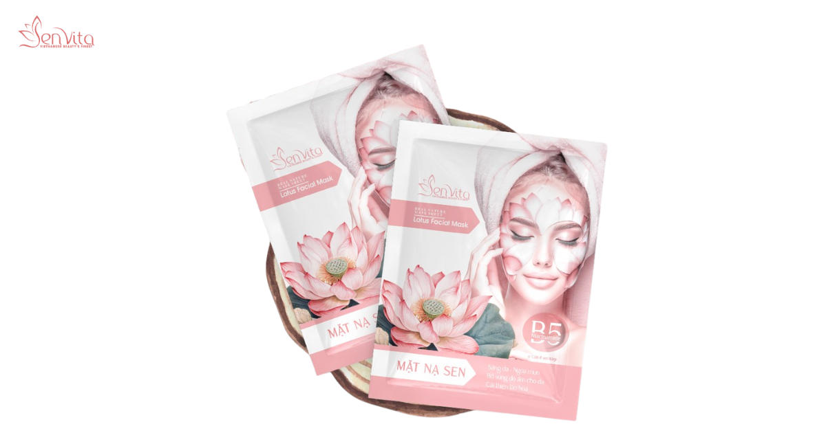 Lotus Facial Mask hội tụ vẻ đẹp thanh khiết của hoa sen cùng công nghệ dưỡng da hiện đại