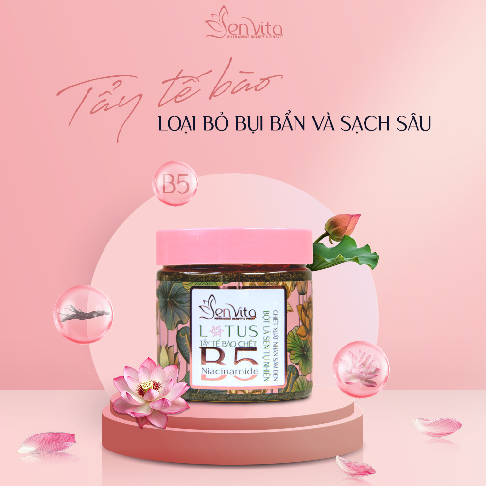 Sen Lotus Exfoliation - Làn da sạch khỏe mỗi ngày