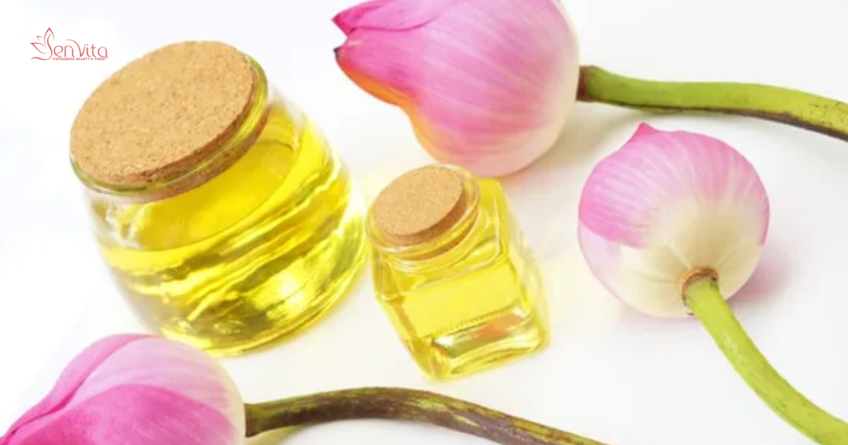 Senvita cam kết chỉ sử dụng nguồn nguyên liệu sạch, chiết xuất từ hoa sen tự nhiên